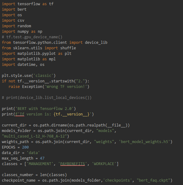 Tech Lab Experiment: Comment Classification Using BERT Fine-Tuning