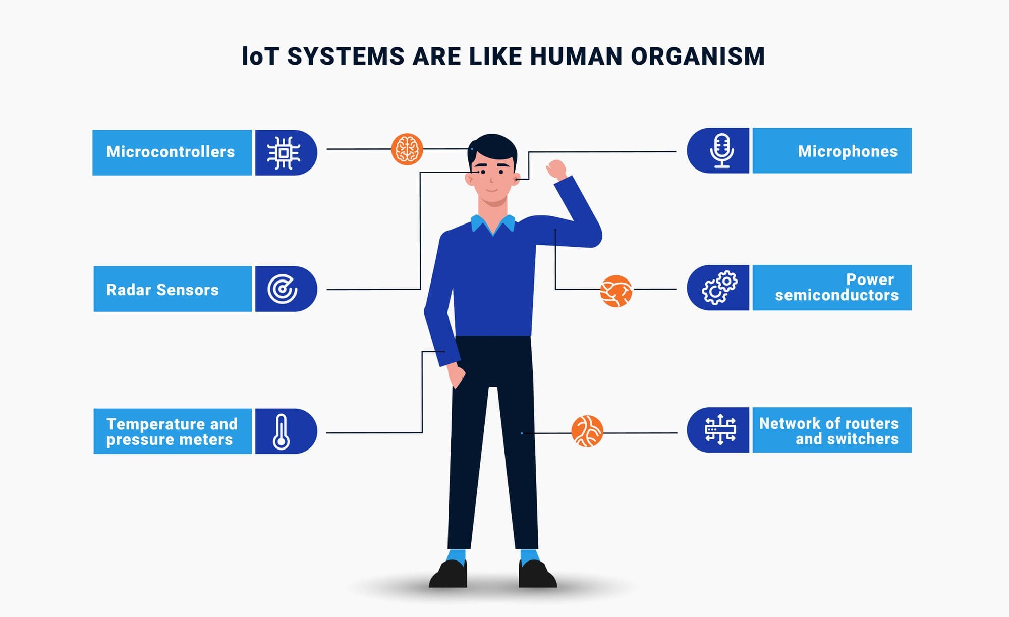 IoT systems are like human organism