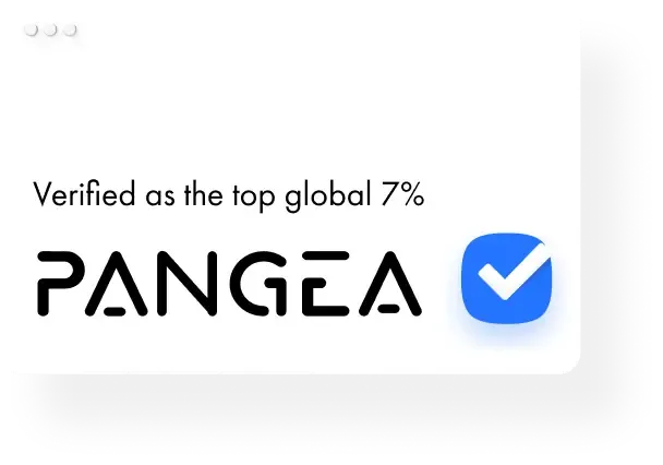 Pangea Verification Badge