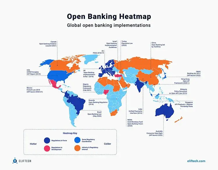 Open Banking Heatmap