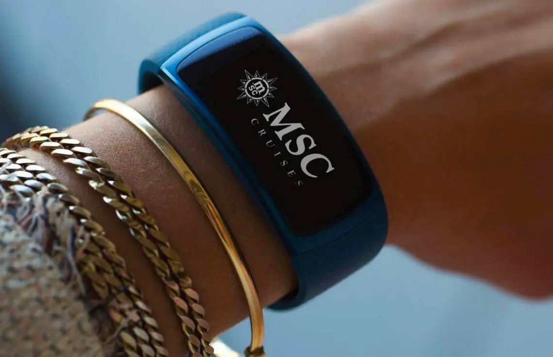 MSC Cruises's NFC and Bluetooth-enabled Band