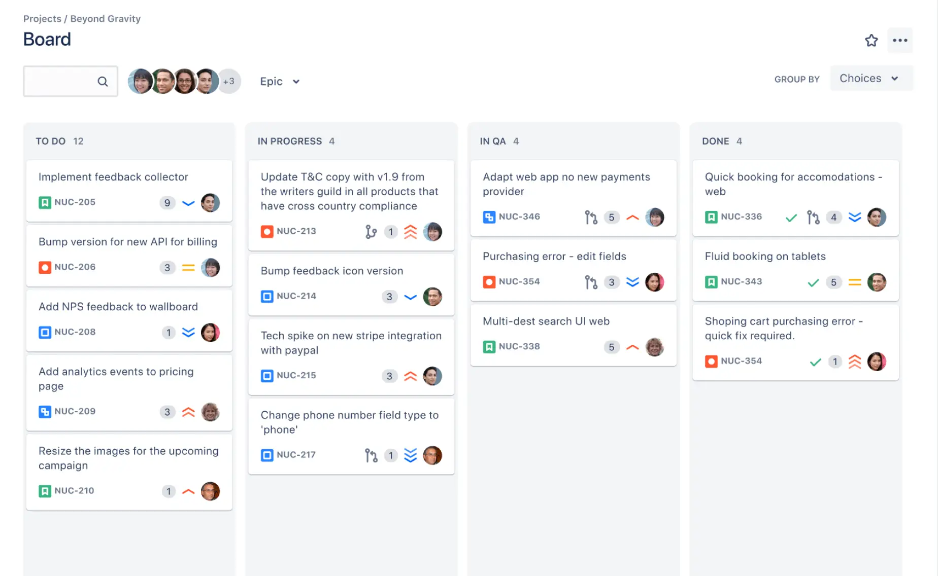 kanban board Jira