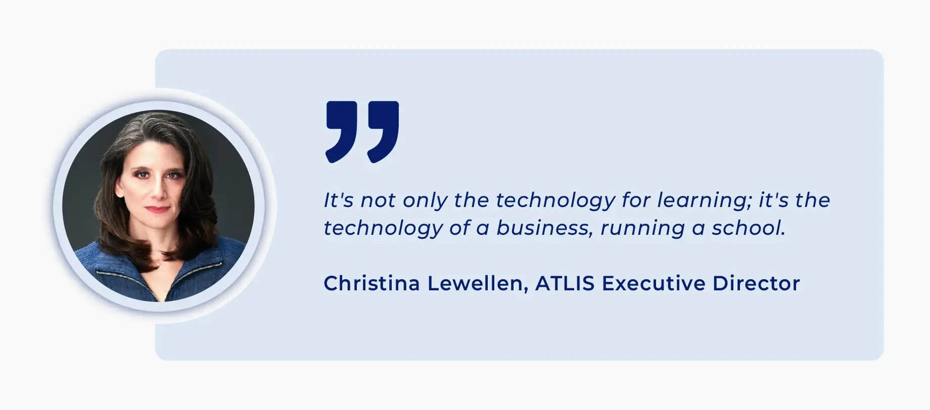 Christina Lewellen quote