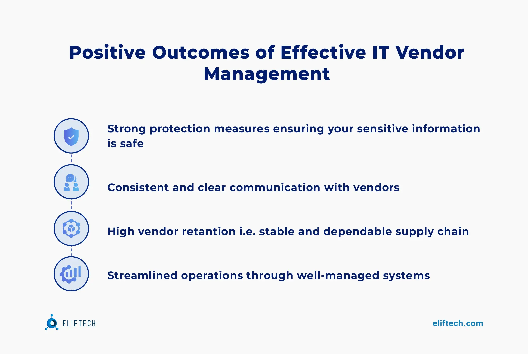 advantages of effective vendor management