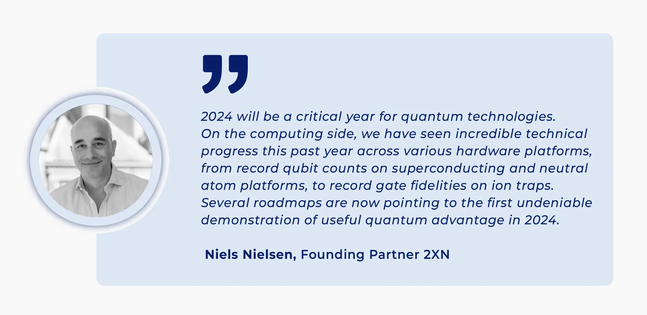 Niels Nielsen, Founding Partner 2XN